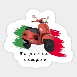 Italia  ti penso Sticker